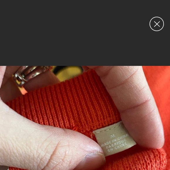 Anthro Knitted&Knotted Leandre Open Shoulder Top - Picture 4 of 4